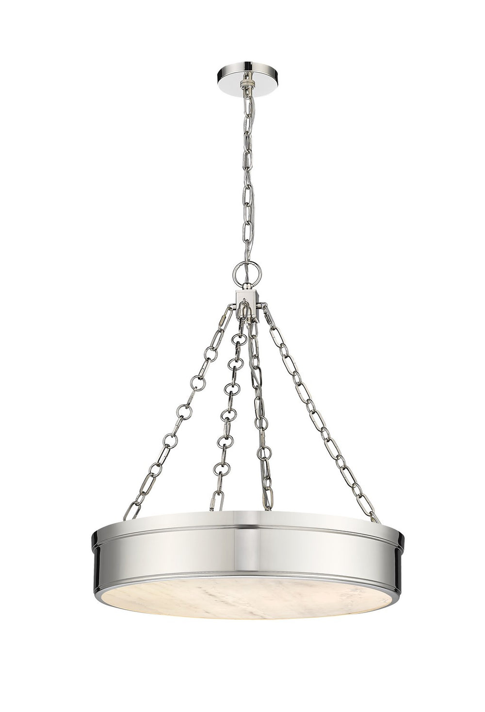 Z-Lite Canada - LED Chandelier - Anders - Polished Nickel- Union Lighting Luminaires Decor