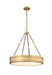Z-Lite Canada - LED Chandelier - Anders - Rubbed Brass- Union Lighting Luminaires Decor