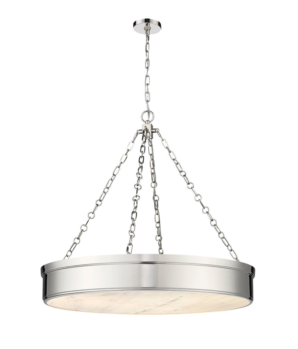 Z-Lite Canada - LED Chandelier - Anders - Polished Nickel- Union Lighting Luminaires Decor