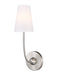 Z-Lite Canada - One Light Wall Sconce - Shannon - Brushed Nickel- Union Lighting Luminaires Decor