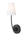 Z-Lite Canada - One Light Wall Sconce - Shannon - Matte Black- Union Lighting Luminaires Decor