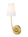 Z-Lite Canada - One Light Wall Sconce - Shannon - Rubbed Brass- Union Lighting Luminaires Decor