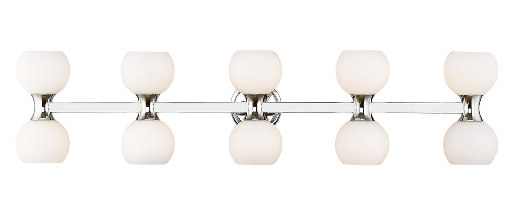 Z-Lite Canada - Ten Light Vanity - Artemis - Chrome- Union Lighting Luminaires Decor