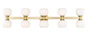 Z-Lite Canada - Ten Light Vanity - Artemis - Modern Gold- Union Lighting Luminaires Decor
