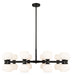 Z-Lite Canada - 20 Light Chandelier - Artemis - Matte Black- Union Lighting Luminaires Decor