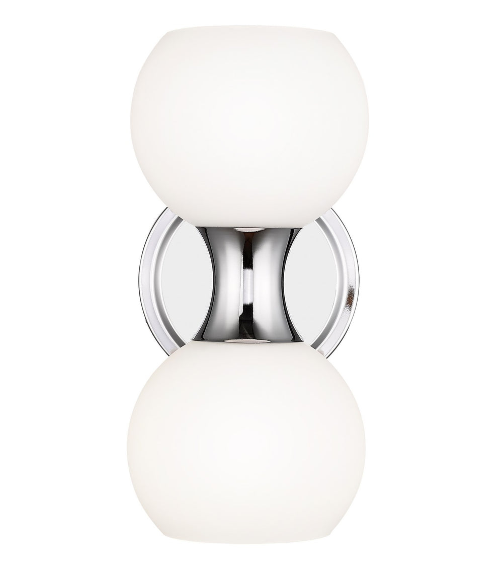 Z-Lite Canada - Two Light Wall Sconce - Artemis - Chrome- Union Lighting Luminaires Decor