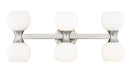 Z-Lite Canada - Six Light Vanity - Artemis - Brushed Nickel- Union Lighting Luminaires Decor