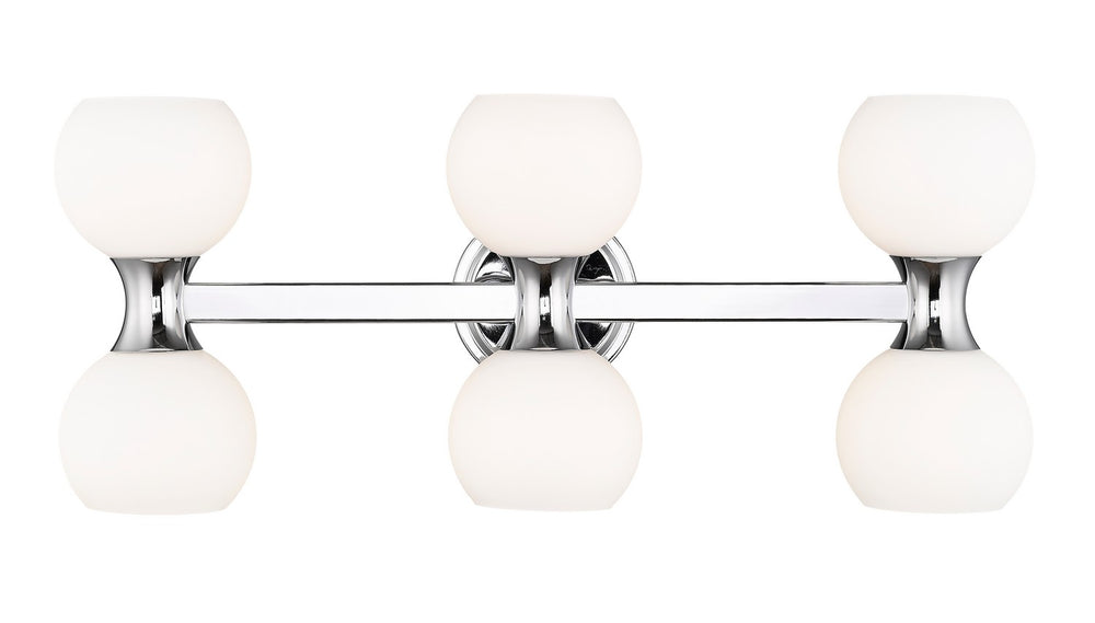Z-Lite Canada - Six Light Vanity - Artemis - Chrome- Union Lighting Luminaires Decor