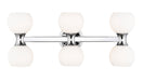 Z-Lite Canada - Six Light Vanity - Artemis - Chrome- Union Lighting Luminaires Decor