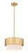 Z-Lite Canada - One Light Pendant - Counterpoint - Modern Gold- Union Lighting Luminaires Decor