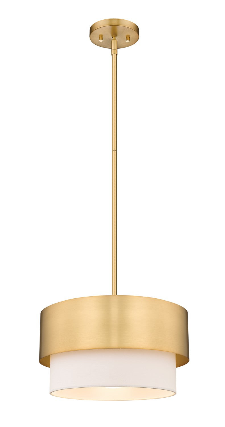 Z-Lite Canada - One Light Pendant - Counterpoint - Modern Gold- Union Lighting Luminaires Decor