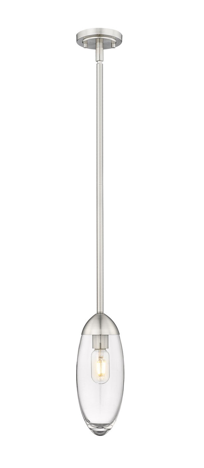 Z-Lite Canada - One Light Pendant - Arden - Brushed Nickel- Union Lighting Luminaires Decor