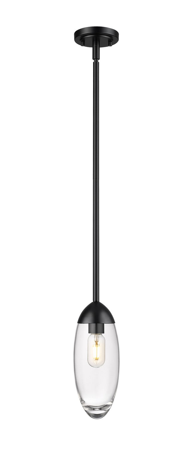 Z-Lite Canada - One Light Pendant - Arden - Matte Black- Union Lighting Luminaires Decor