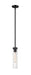 Z-Lite Canada - One Light Pendant - Beau - Matte Black- Union Lighting Luminaires Decor
