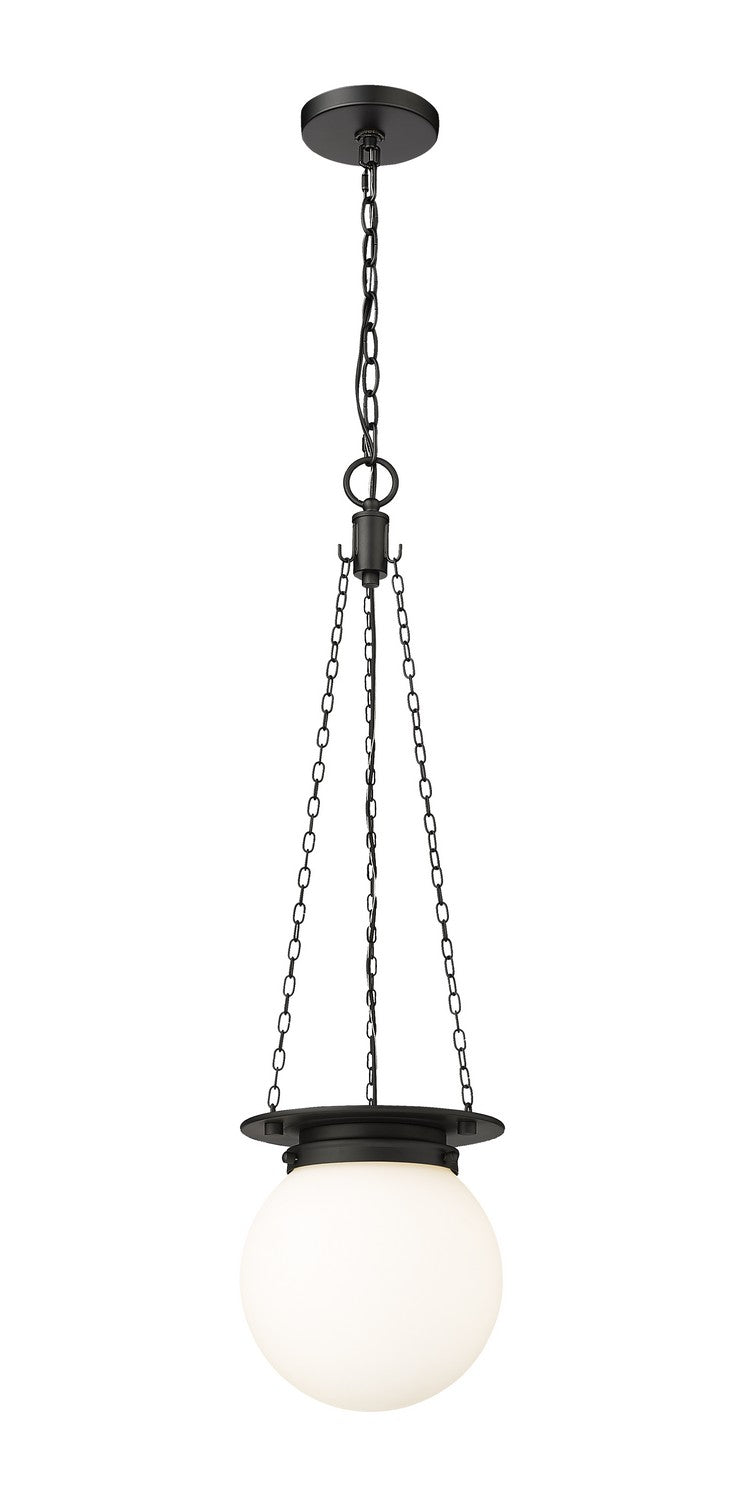 Z-Lite Canada - One Light Pendant - Calhoun - Matte black- Union Lighting Luminaires Decor