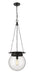 Z-Lite Canada - One Light Pendant - Calhoun - Matte black- Union Lighting Luminaires Decor