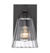Z-Lite Canada - One Light Wall Sconce - Lyna - Matte Black- Union Lighting Luminaires Decor