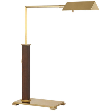 Visual Comfort Signature Canada - LED Desk Lamp - Copse - Antique Brass and Dark Walnut- Union Lighting Luminaires Decor