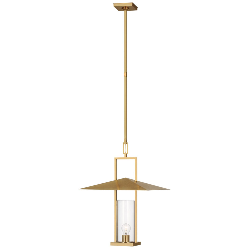 Visual Comfort Signature Canada - LED Lantern - Amity - Antique Brass- Union Lighting Luminaires Decor