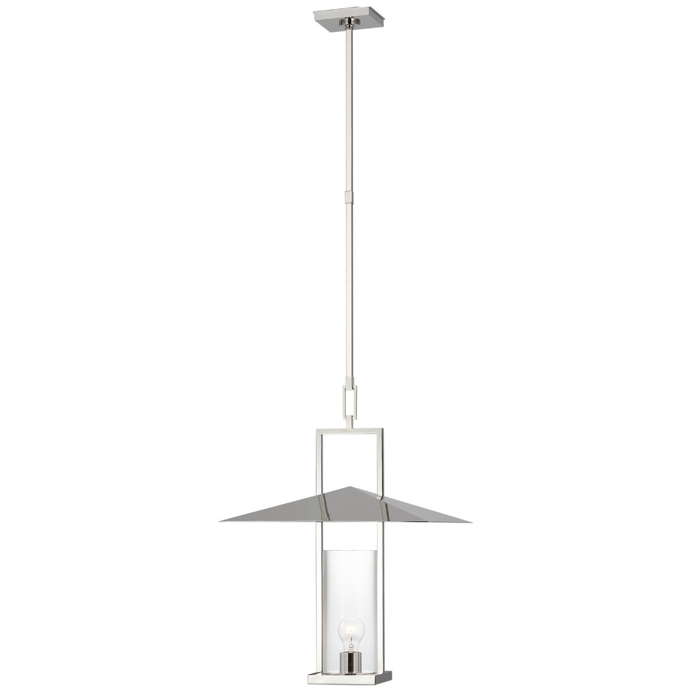 Visual Comfort Signature Canada - LED Lantern - Amity - Polished Nickel- Union Lighting Luminaires Decor