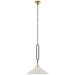 Visual Comfort Signature Canada - LED Pendant - Argo - Warm Iron and Antique Brass- Union Lighting Luminaires Decor