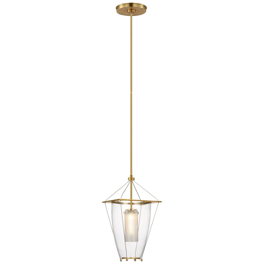 Visual Comfort Signature Canada - LED Lantern - Ovalle - Antique Brass- Union Lighting Luminaires Decor