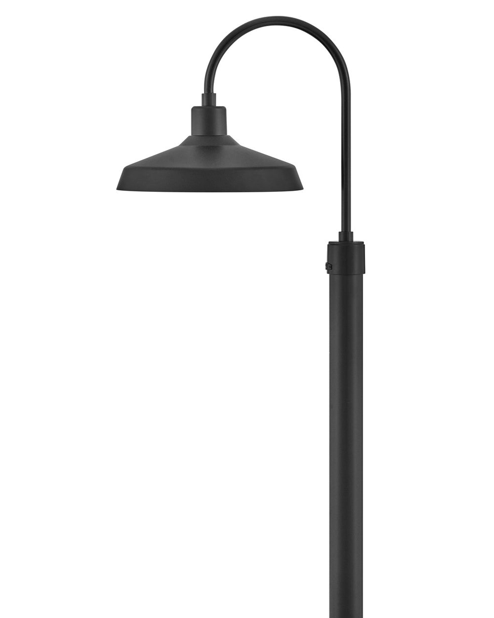 Hinkley Canada - LED Post Top or Pier Mount Lantern - Forge - Black- Union Lighting Luminaires Decor