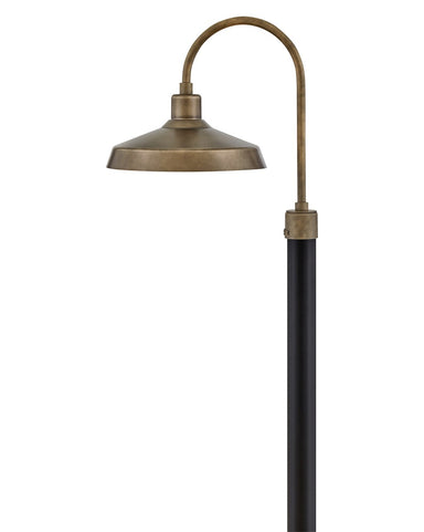 Hinkley Canada - LED Post Top or Pier Mount Lantern - Forge - Burnished Bronze- Union Lighting Luminaires Decor