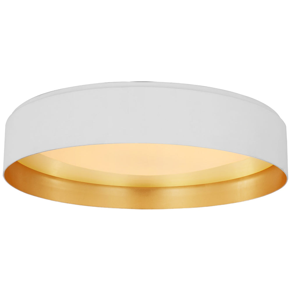 Visual Comfort Signature Canada - LED Flush Mount - Shaw - White- Union Lighting Luminaires Decor