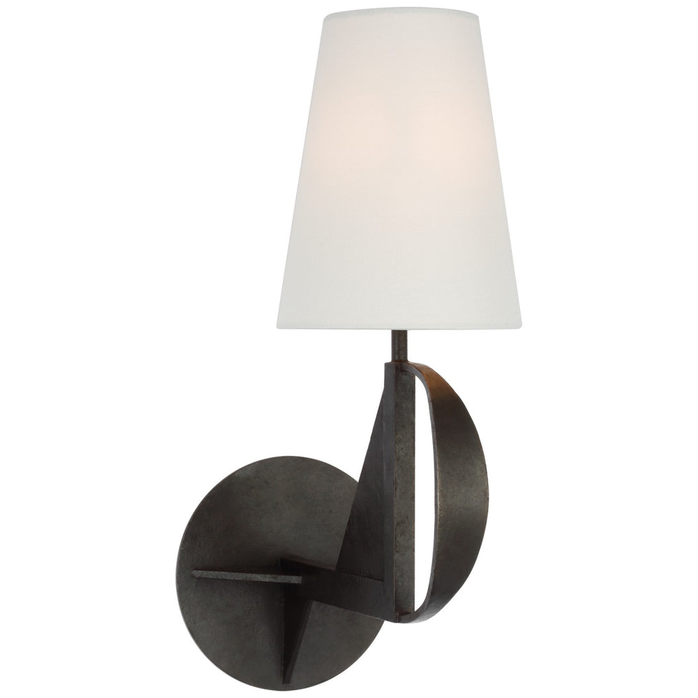 Visual Comfort Signature Canada - LED Wall Sconce - Auxerre - Aged Iron- Union Lighting Luminaires Decor