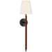 Visual Comfort Signature Canada - LED Wall Sconce - Bryant Wrapped - Bronze and Saddle Leather- Union Lighting Luminaires Decor