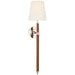 Visual Comfort Signature Canada - LED Wall Sconce - Bryant Wrapped - Polished Nickel and Natural Leather- Union Lighting Luminaires Decor