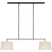 Visual Comfort Signature Canada - LED Billiard - Bryant - Bronze and Hand-Rubbed Antique Brass- Union Lighting Luminaires Decor