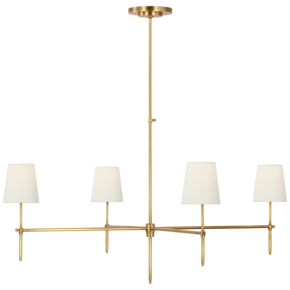 Visual Comfort Signature Canada - LED Chandelier - Bryant - Hand-Rubbed Antique Brass- Union Lighting Luminaires Decor