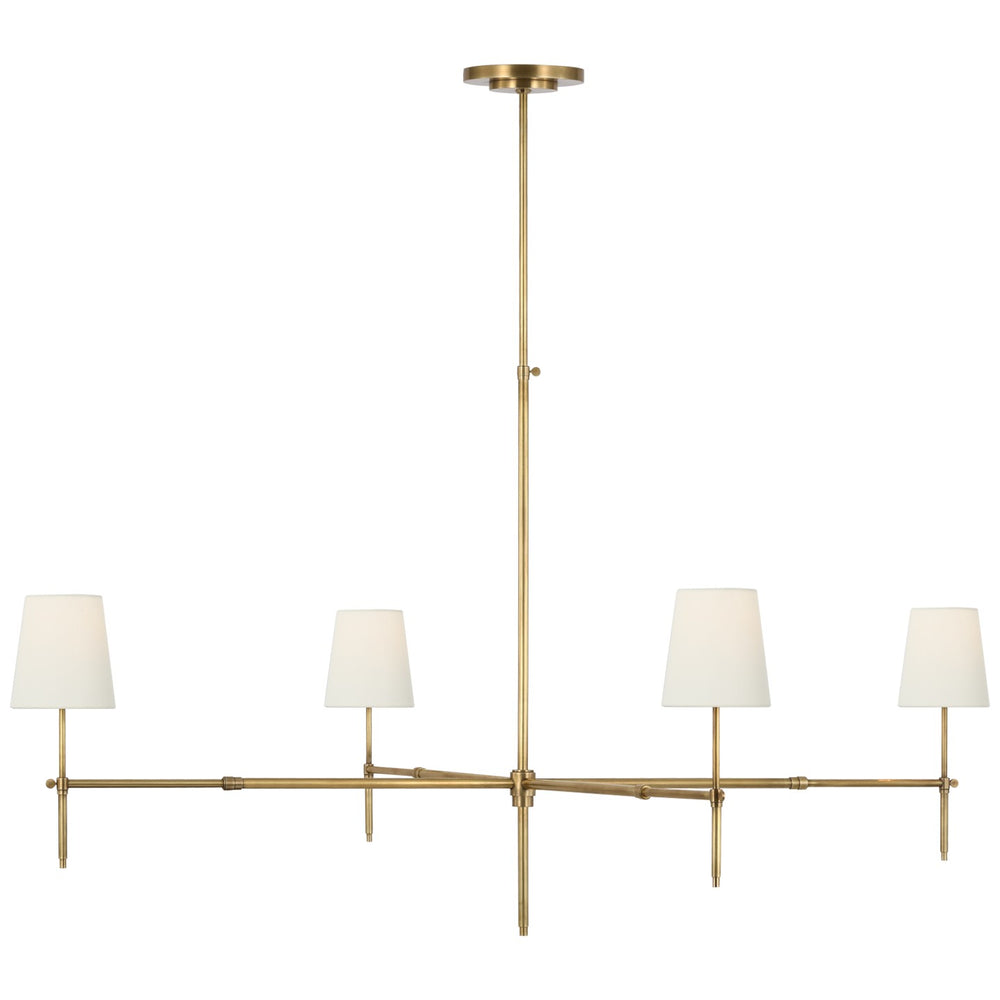 Visual Comfort Signature Canada - LED Chandelier - Bryant - Hand-Rubbed Antique Brass- Union Lighting Luminaires Decor