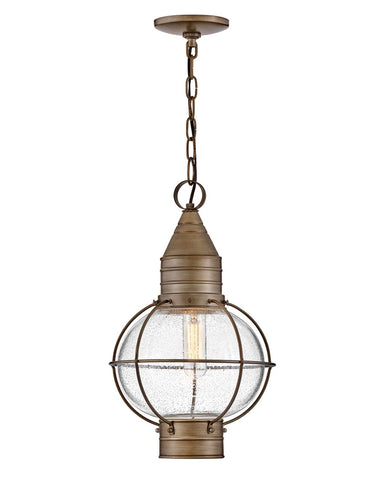 Hinkley Canada - LED Hanging Lantern - Cape Cod - Burnished Bronze- Union Lighting Luminaires Decor