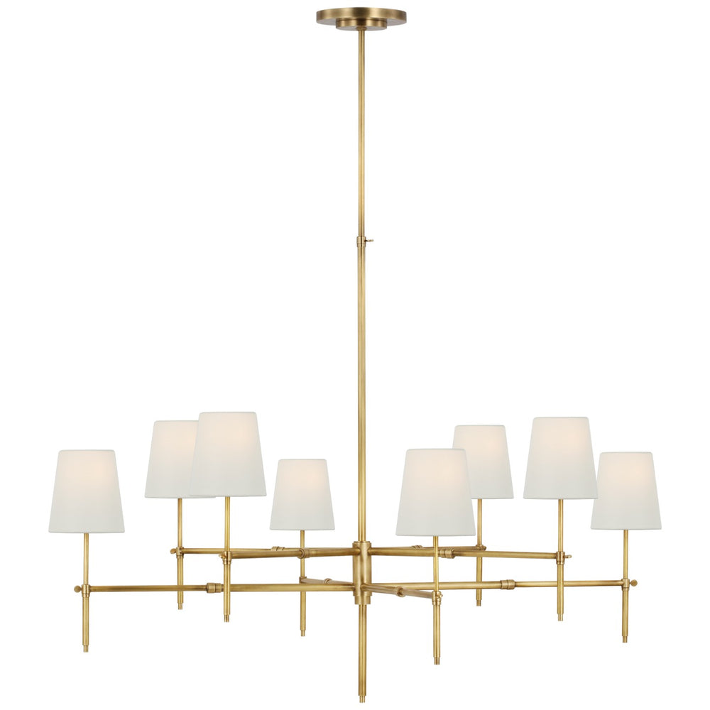 Visual Comfort Signature Canada - LED Chandelier - Bryant - Hand-Rubbed Antique Brass- Union Lighting Luminaires Decor