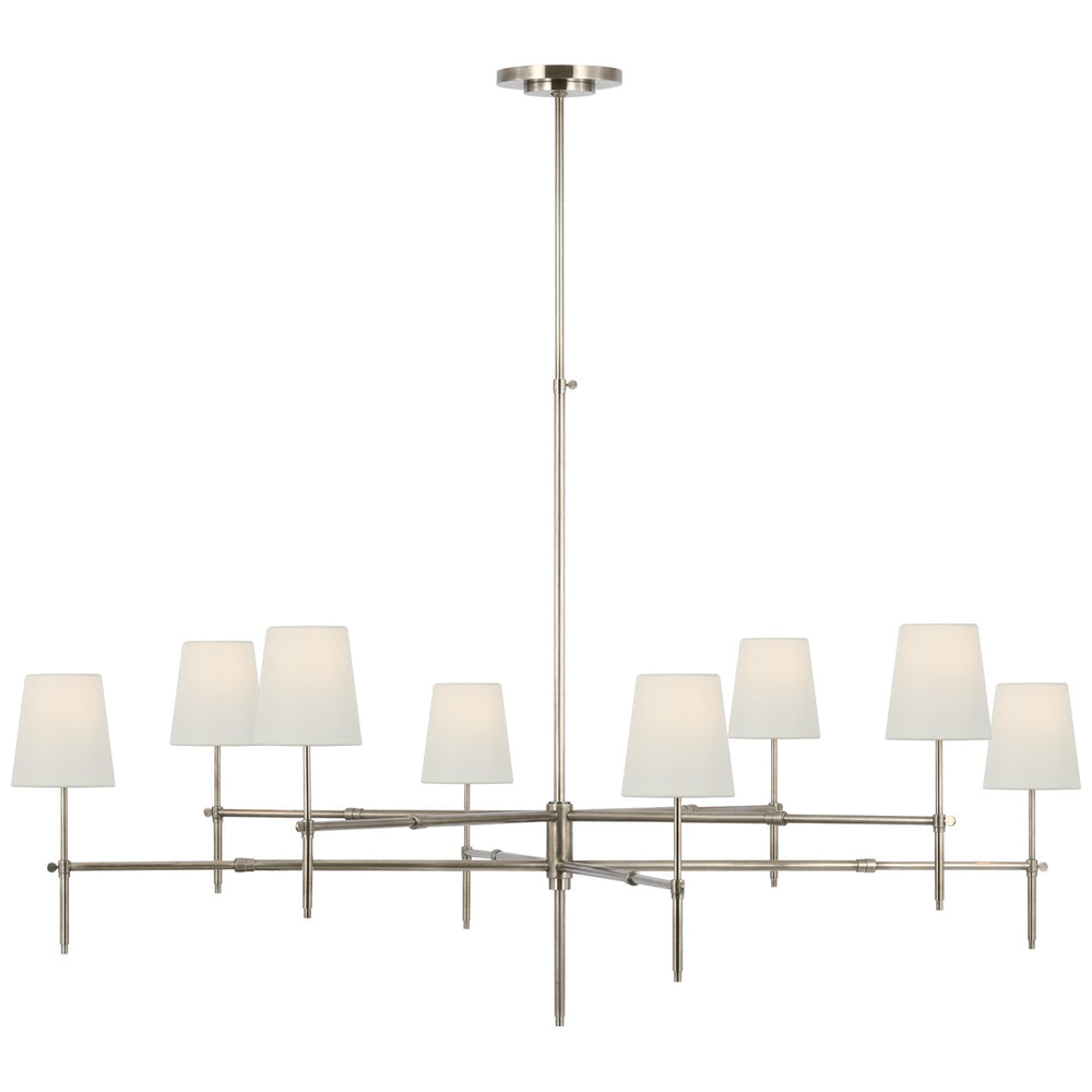 Visual Comfort Signature Canada - LED Chandelier - Bryant - Antique Nickel- Union Lighting Luminaires Decor