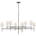 Visual Comfort Signature Canada - LED Chandelier - Bryant - Bronze and Hand-Rubbed Antique Brass- Union Lighting Luminaires Decor