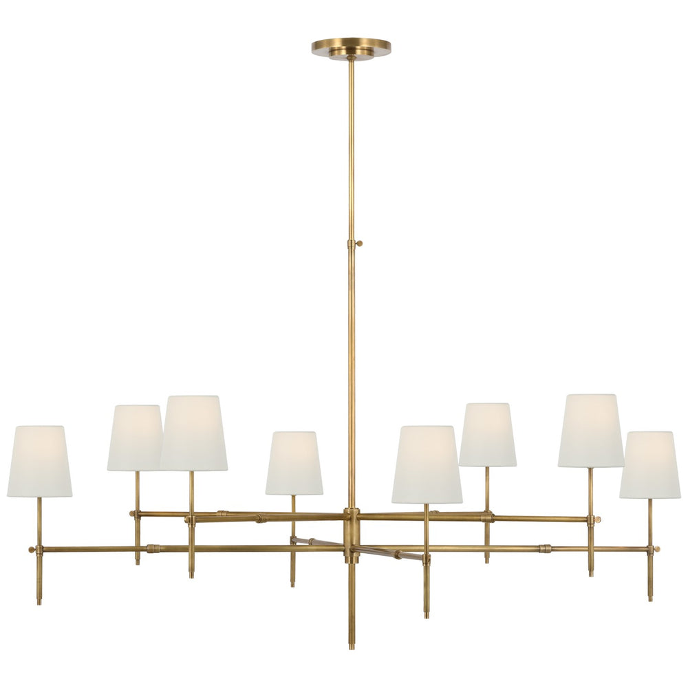 Visual Comfort Signature Canada - LED Chandelier - Bryant - Hand-Rubbed Antique Brass- Union Lighting Luminaires Decor