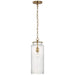Visual Comfort Signature Canada - LED Pendant - Katie Cylider - Hand-Rubbed Antique Brass- Union Lighting Luminaires Decor