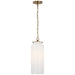 Visual Comfort Signature Canada - LED Pendant - Katie Cylider - Hand-Rubbed Antique Brass- Union Lighting Luminaires Decor