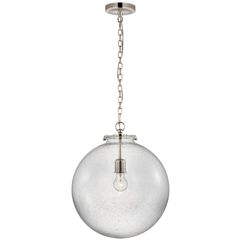 Visual Comfort Signature Canada - LED Pendant - Katie Globe - Polished Nickel- Union Lighting Luminaires Decor