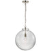 Visual Comfort Signature Canada - LED Pendant - Katie Globe - Polished Nickel- Union Lighting Luminaires Decor