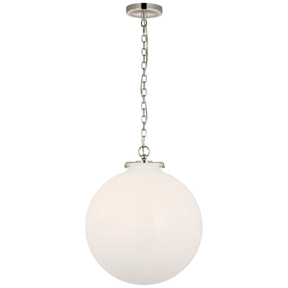 Visual Comfort Signature Canada - LED Pendant - Katie Globe - Polished Nickel- Union Lighting Luminaires Decor