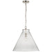 Visual Comfort Signature Canada - LED Pendant - Katie Conical - Polished Nickel- Union Lighting Luminaires Decor