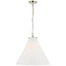 Visual Comfort Signature Canada - LED Pendant - Katie Conical - Polished Nickel- Union Lighting Luminaires Decor