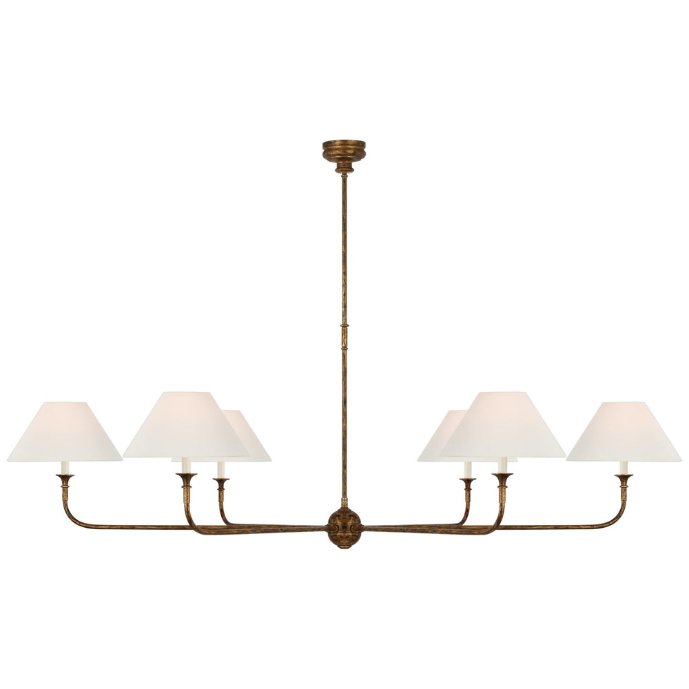 Visual Comfort Signature Canada - LED Chandelier - Piaf - Antique Gild- Union Lighting Luminaires Decor