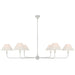 Visual Comfort Signature Canada - LED Chandelier - Piaf - Plaster White- Union Lighting Luminaires Decor