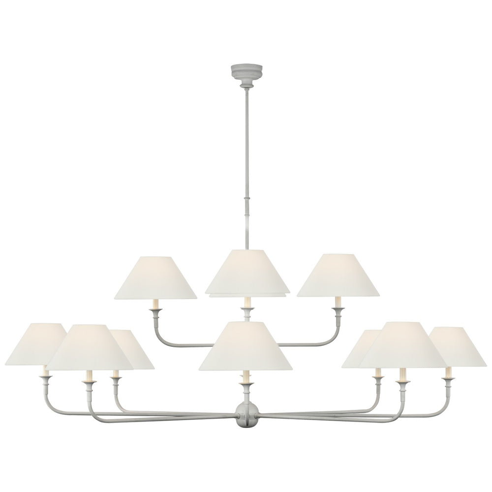 Visual Comfort Signature Canada - LED Chandelier - Piaf - Plaster White- Union Lighting Luminaires Decor